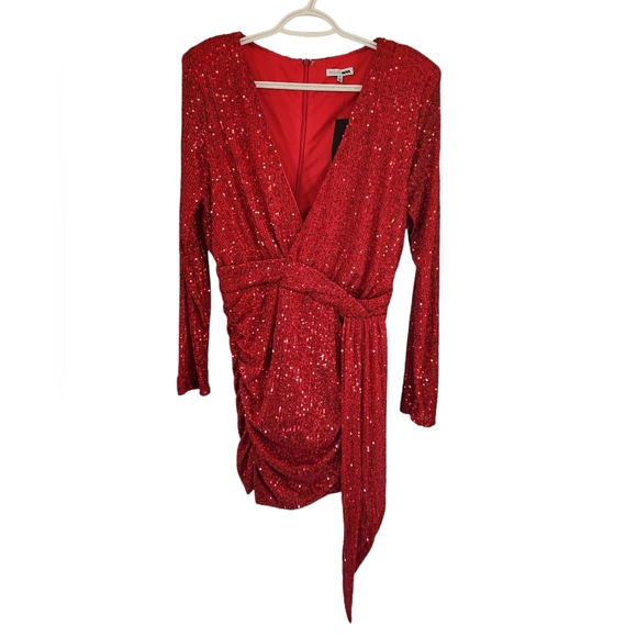 Sequined Mini-Dress - Picture 2 of 7